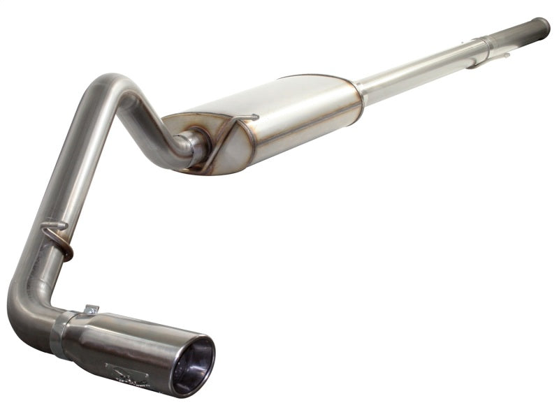 aFe MACHForce XP Exhausts Cat-Back SS-409 EXH CB GM Trucks 1500 09-12 V8 (pol tip) - DTX Performance