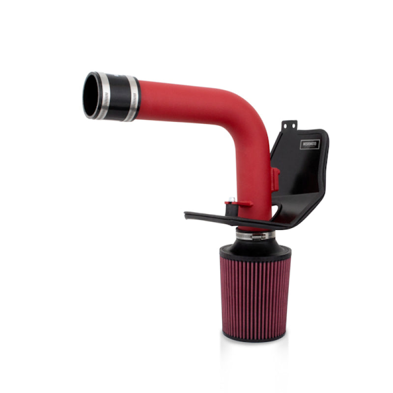 Mishimoto 08+ Subaru WRX/STi Performance Cold Air Intake Kit - Wrinkle Red - DTX Performance