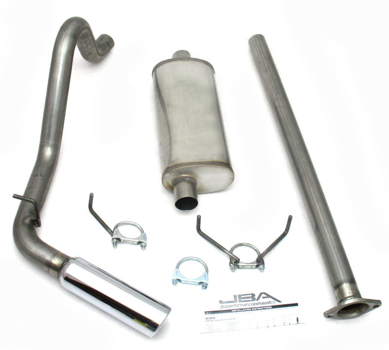 JBA 05-12 Toyota Tacoma All 2.7/4.0L 409SS Pass Side Single Exit Cat-Back Exhaust - DTX Performance