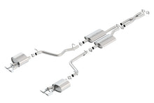 Load image into Gallery viewer, Borla 11-14 Dodge Challenger 3.6L AT/MT RWD 2Dr Single Split Rear Exit Rectangle Tip Catback Exhaust - DTX Performance