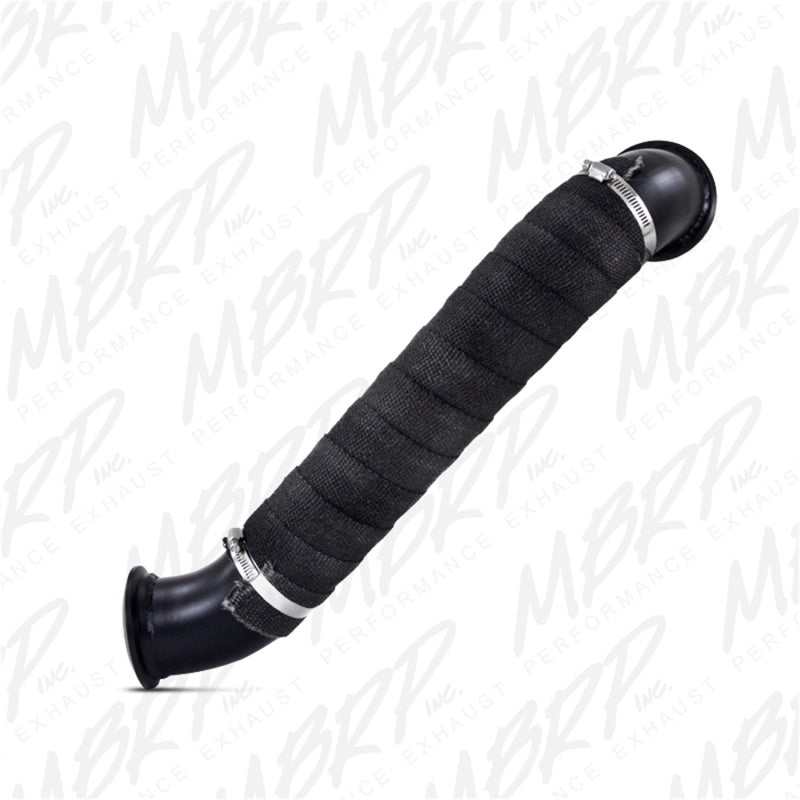 MBRP 2004.5-2010 Chev/GMC 6.6L Duramax 3in Turbo Down Pipe Black - DTX Performance