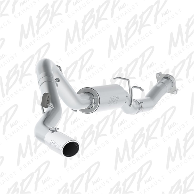 MBRP 07-10 Chevy/GMC 2500HD PU 6.0L V8 3.5in Single Side Exit T409 Cat Back Perf Exhaust - DTX Performance