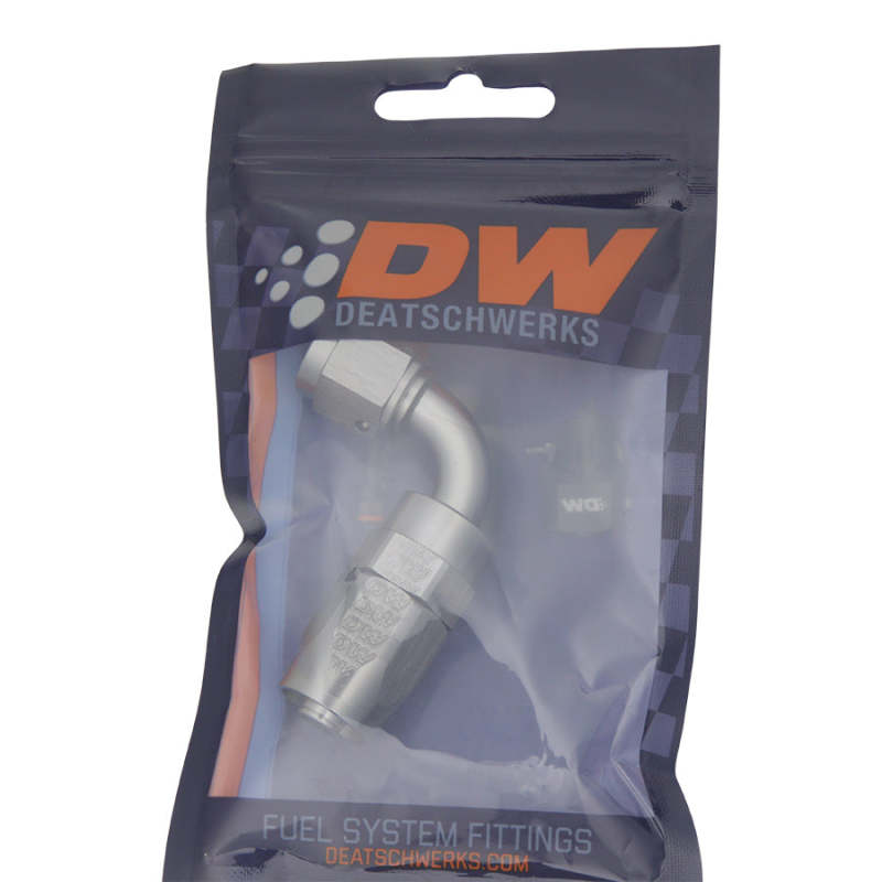 DeatschWerks 6AN Female Swivel 90-Degree Hose End CPE - DTX Performance