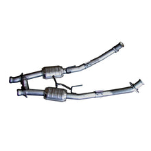 Load image into Gallery viewer, BBK 86-93 Mustang 5.0 High Flow H Pipe With Catalytic Converters - 2-1/2 - DTX Performance