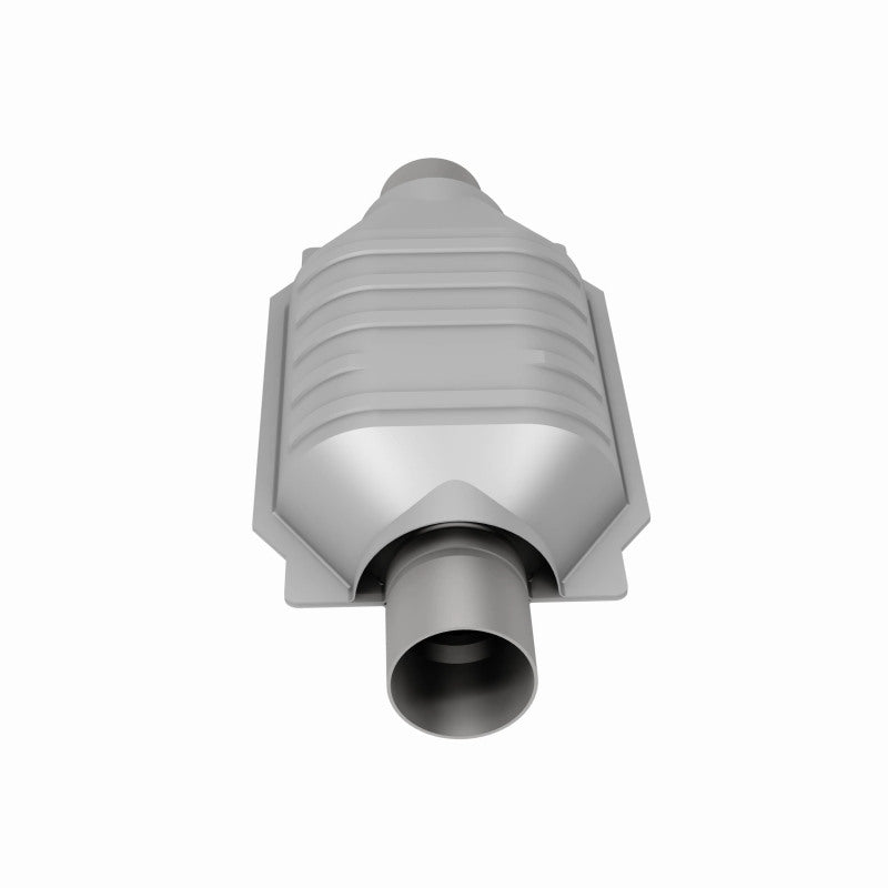 MagnaFlow Conv Universal-Fit 2.25in Inlet/Outlet Center/Center Oval 12in Body/7in Width - DTX Performance