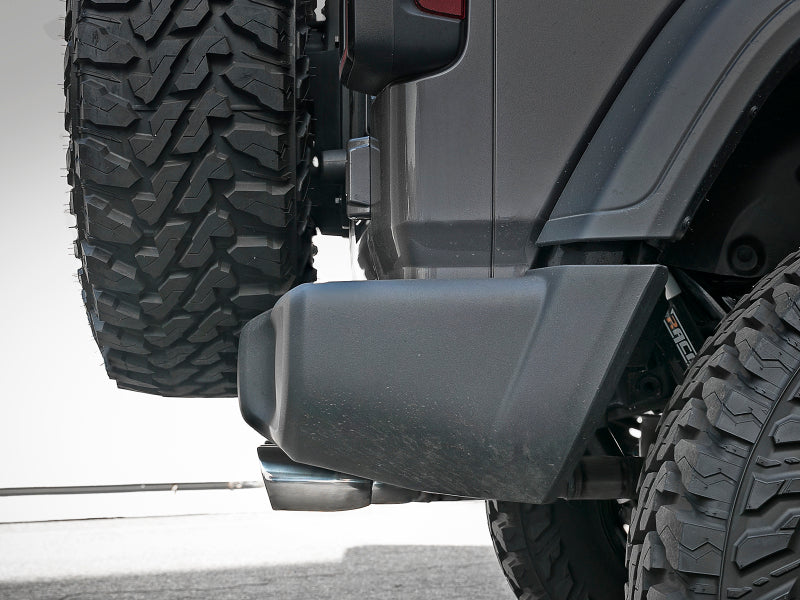 aFe Rebel Series 2.5in 304 SS Cat-Back Exhaust w/ Polished Tip 18-20 Jeep Wrangler (JL) - DTX Performance