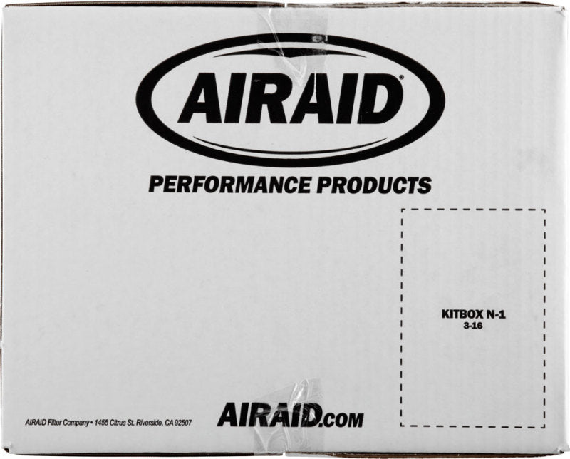 Airaid Jr. Intake Kit, Bifurcated Tube, Dry / Red Media 11-14 Ford F-150 3.5L Ecoboost - DTX Performance