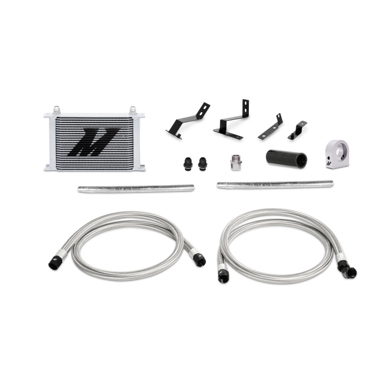 Mishimoto 16+ Chevrolet Camaro LT 2.0 Oil Cooler Kit - Silver - DTX Performance