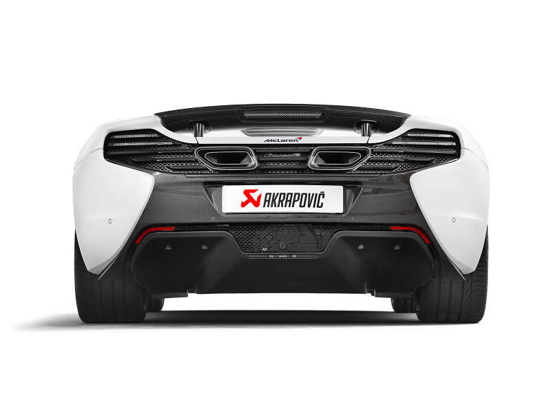 Akrapovic 14-17 McLaren 650S/650S Spyder Slip-On Line (Titanium) w/ Carbon Tips - DTX Performance