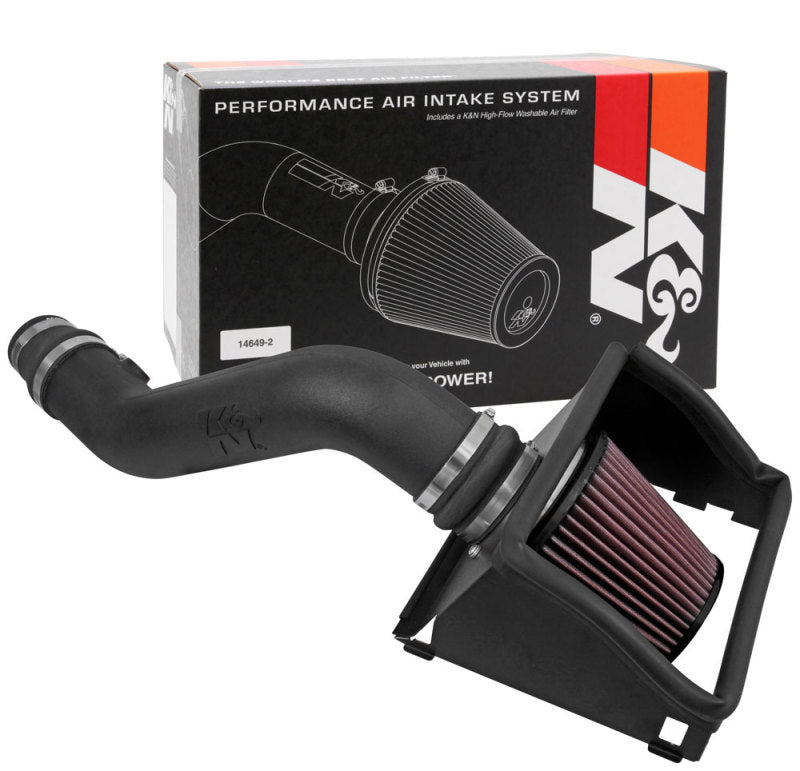 K&N 2016 Ford F-150 3.5L Aircharger Performance Intake - DTX Performance