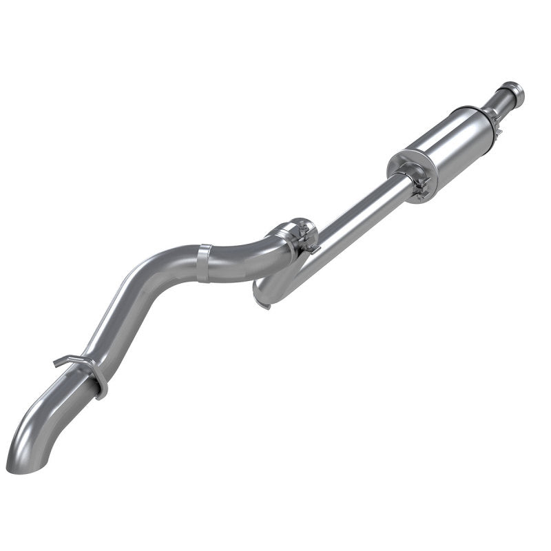 MBRP 18-20 Jeep Wrangler JL 2.5in Single Rear Exit Cat Back Exhaust - T304 - DTX Performance