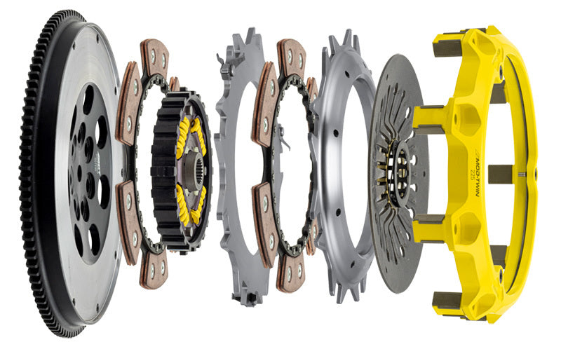 ACT EVO 8/9 5-Spd Only Mod Twin XT Race Kit Sprung Hub Torque Cap 1120ft/lbs Not For Street Use - DTX Performance