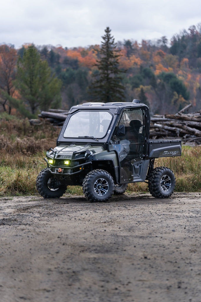 MBRP 2010 Ranger 500EFI / 10-17 Polaris Ranger 800 Slip-On Performance Series Exhaust - DTX Performance