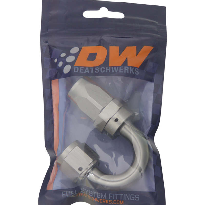 DeatschWerks 8AN Female Swivel 180-Degree Hose End CPE - DTX Performance