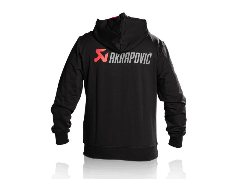 Akrapovic Mens Akrapovic Logo Black Hoodie - XXL - DTX Performance