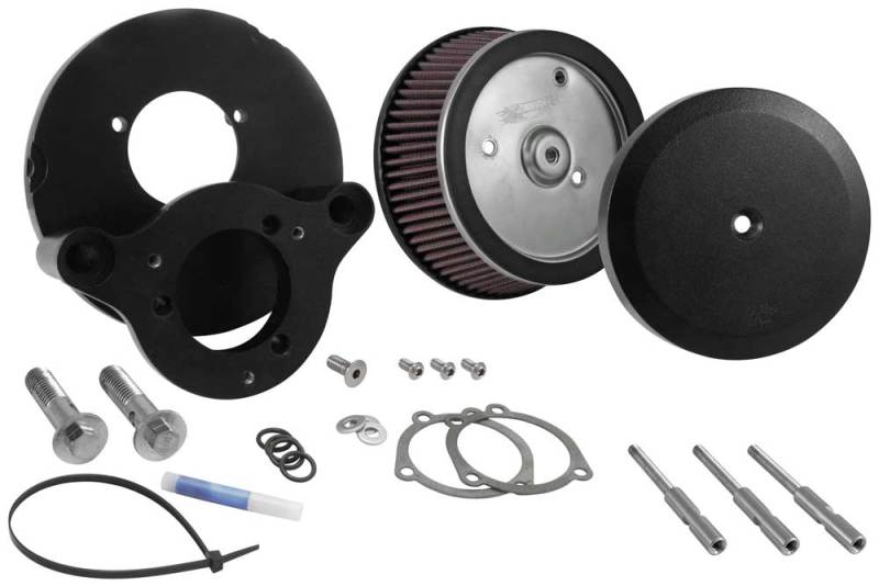 K&N Street Metal  Intake System Black for Harley Davidson - DTX Performance