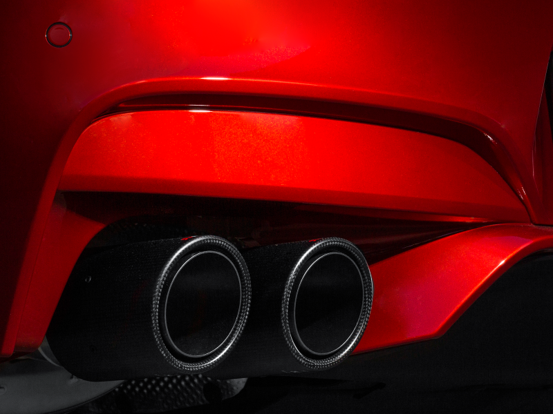 Akrapovic 11-17 BMW M5 (F10) Tail Pipe Set (Carbon) - DTX Performance