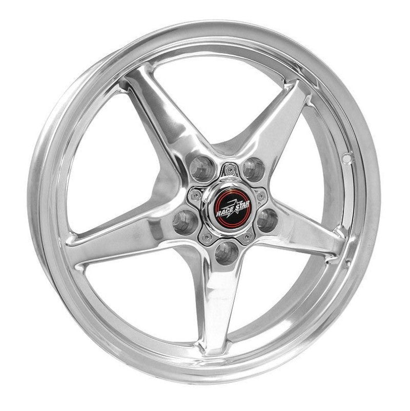 Race Star 92 Drag Star 17x4.50 5x4.75bc 2.25bs Direct Drill Polished Wheel - DTX Performance