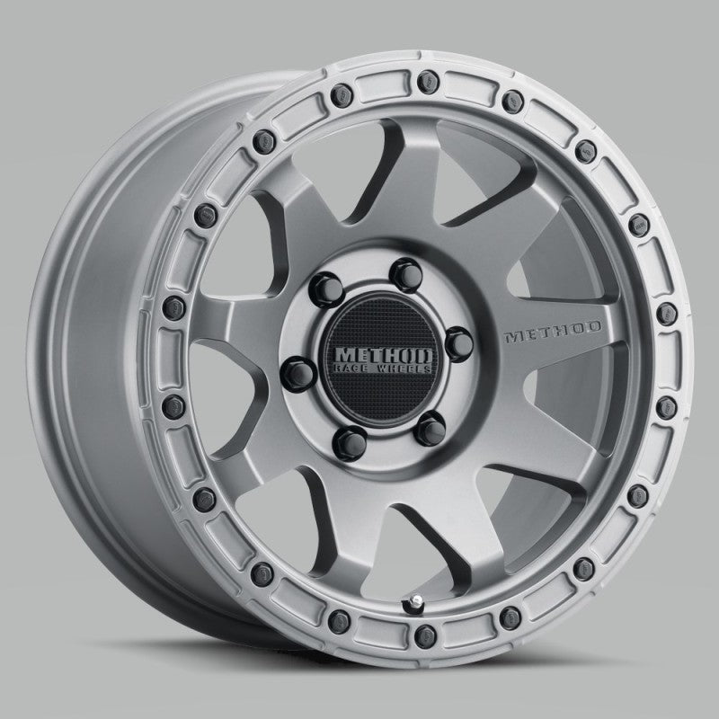 Method MR317 20x9 +18mm Offset 6x5.5 106.25mm CB Matte Titanium Wheel - DTX Performance