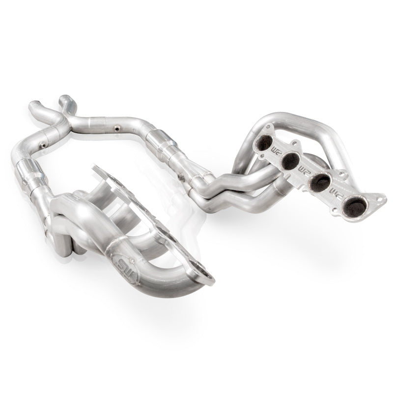 Stainless Works 2011-14 Mustang GT Headers 1-7/8in Primaries 3in X-Pipe High-Flow Cats - DTX Performance