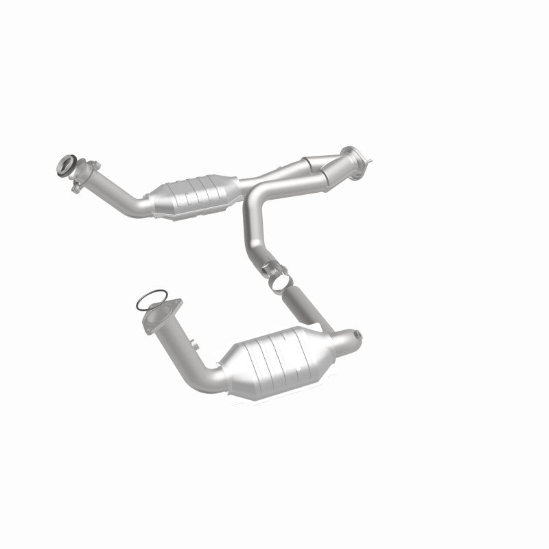 MagnaFlow Conv DF 02-06 Cadillac Escalade / 02-06 Chevy Avalanche 5.3L Dual Conv Y-Pipe Assembly 2WD - DTX Performance