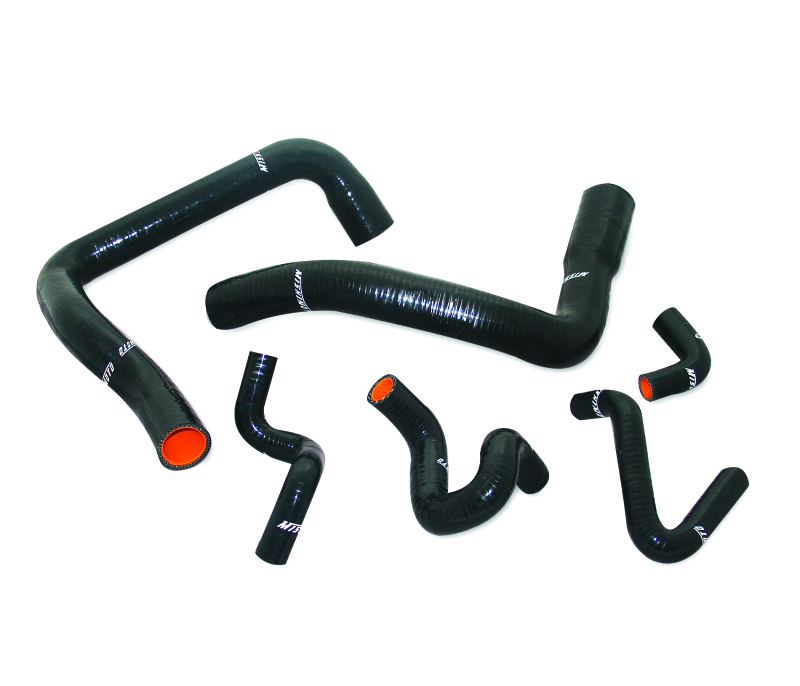 Mishimoto 86-93 Ford Mustang Black Silicone Hose Kit - DTX Performance