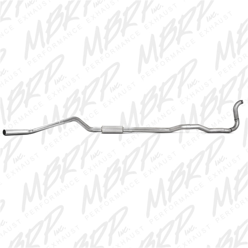 MBRP 88-93 Dodge 2500/3500 Cummins 5.9L 4WD ONLY Turbo Back Single Side Exit P Series Exhaust - DTX Performance