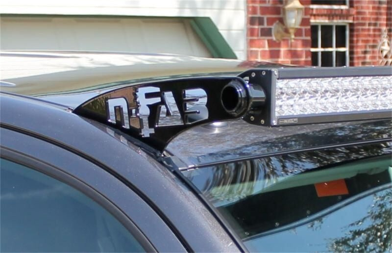 N-Fab Roof Mounts 09-14 Ford F150/Raptor - Gloss Black - 49 Series - DTX Performance