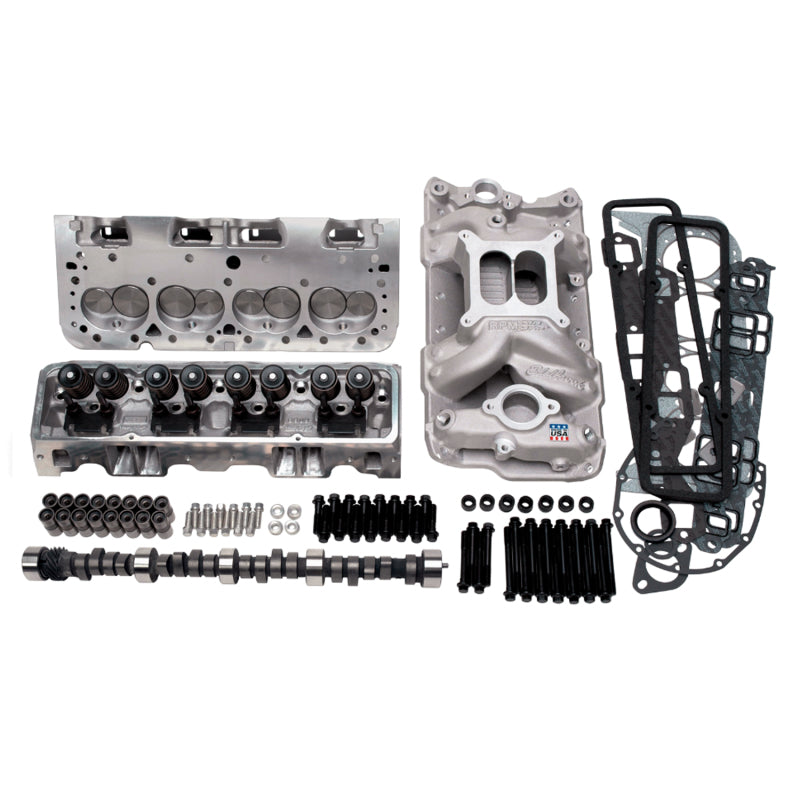 Edelbrock 410Hp Total Power Package Top-End Kit 1955 And Later SB-Chevy - DTX Performance