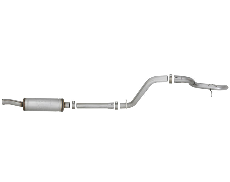 aFe MACH Force-Xp 2.5in 409SS Axle-Back Hi-Tuck Exhaust System 18-20 Jeep Wrangler (JL) V6 3.6L - DTX Performance