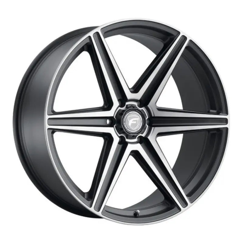 Forgestar X6 24x10 / 6x135 BP / ET25 / 6.5in BS Satin Black Wheel - DTX Performance