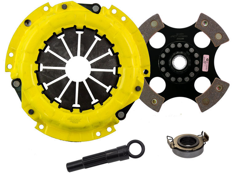 ACT 1991 Geo Prizm Sport/Race Rigid 4 Pad Clutch Kit - DTX Performance