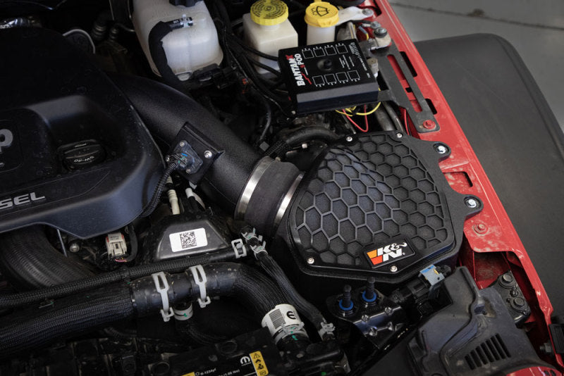 K&N 20-21 Jeep Wrangler V6-3.0L DSL Aircharger Performance Intake - DTX Performance