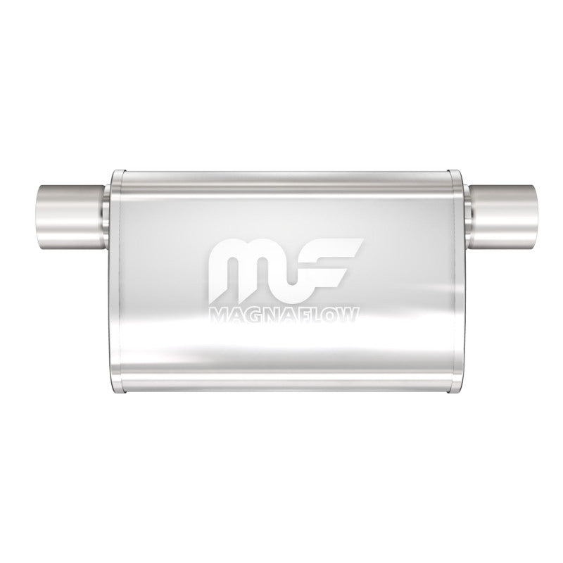 MagnaFlow Muffler Mag SS 4X9 14 2.5/2.5 O/O - DTX Performance