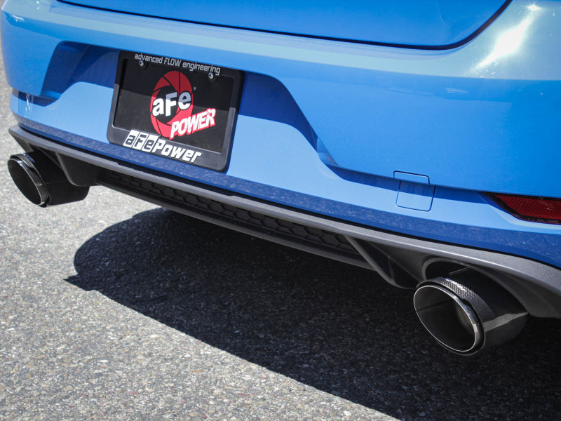 aFe MACHForce XP 3in-2.5in SS Exhaust Cat-Back 18-19 Volkswagen GTI (MK7.5) L4-2.0L (t) - Carbon - DTX Performance