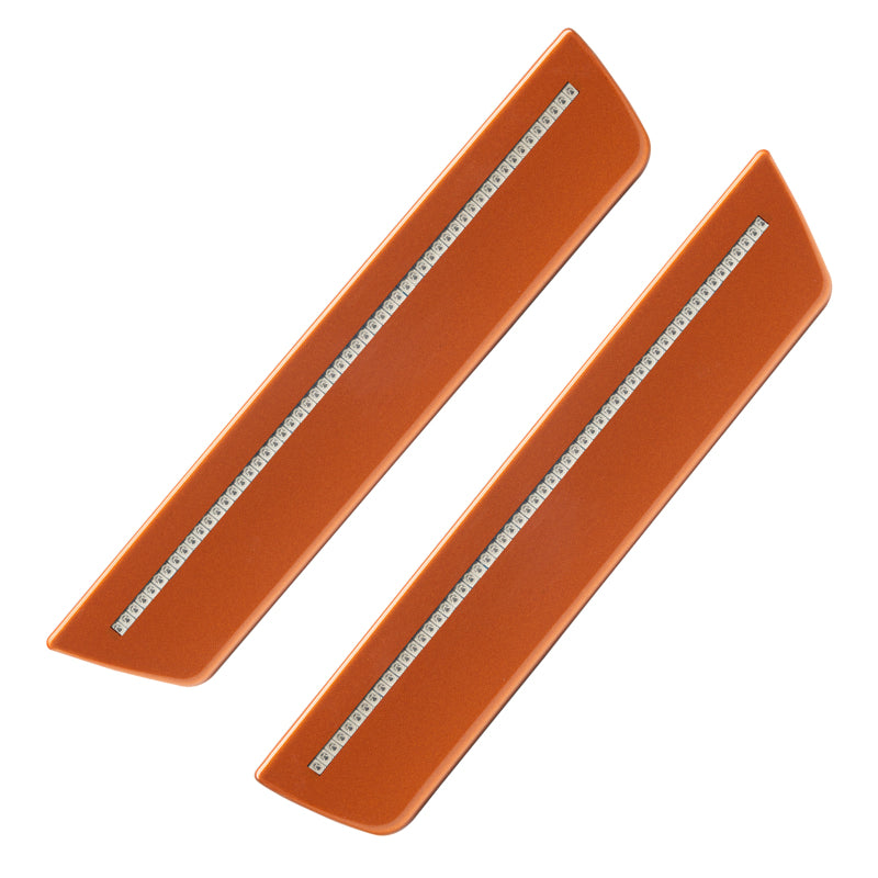 Oracle 11-14 Dodge Charger Concept Sidemarker Set (Rear Only) - Clear - Copper Pearl (KLBPLB) - DTX Performance