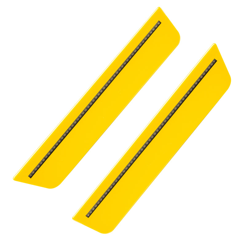 Oracle 11-14 Dodge Charger Concept Sidemarker Set (Rear Only) - Tinted - Stinger Yellow (KYVPYVQYV) - DTX Performance