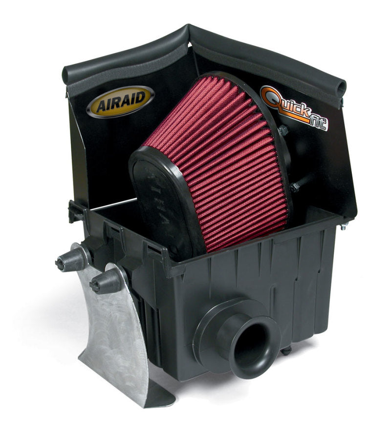 Airaid 01-03 Ford Ranger/Sport Trac 4.0L SOHC CAD Intake System w/o Tube (Oiled / Red Media) - DTX Performance