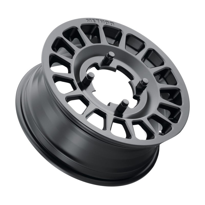 Method MR407 Bead Grip 15x6 / 5+1/51mm Offset / 4x156 / 120mm CB Matte Black Wheel - DTX Performance