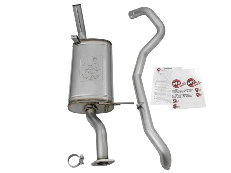 aFe MACHForce XP 2-1/2in 409 SS Cat Back Exhaust 2001-2016 Nissan Patrol (Y61) I6-4.8L 4 Door - DTX Performance