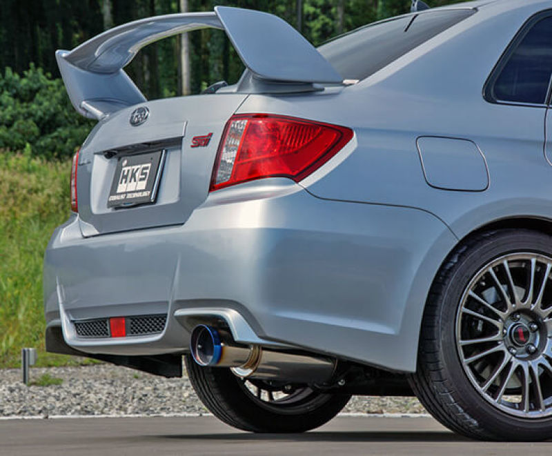 HKS RACING MUFFLER WRX STI SEDAN 11-14 USA - DTX Performance