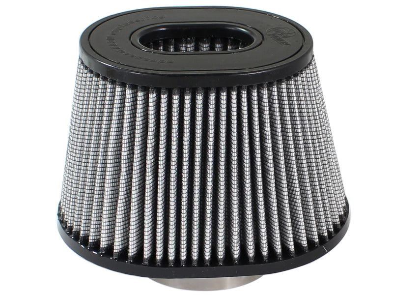 aFe MagnumFLOW Pro DRY S Intake Replacement Filter 3.5in F 9x6.5in B 6.75x5.5in T 5.375in H - DTX Performance