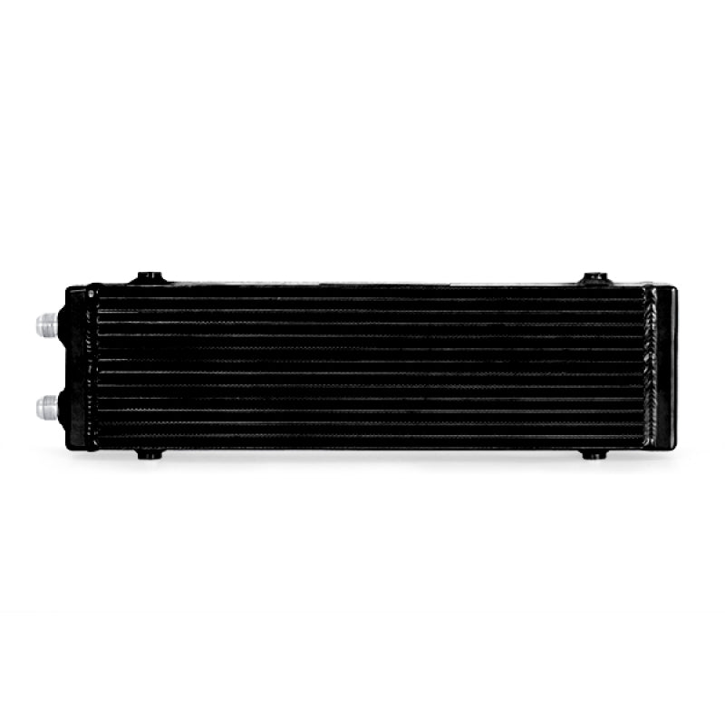 Mishimoto Universal Large Bar and Plate Dual Pass Black Oil Cooler - DTX Performance