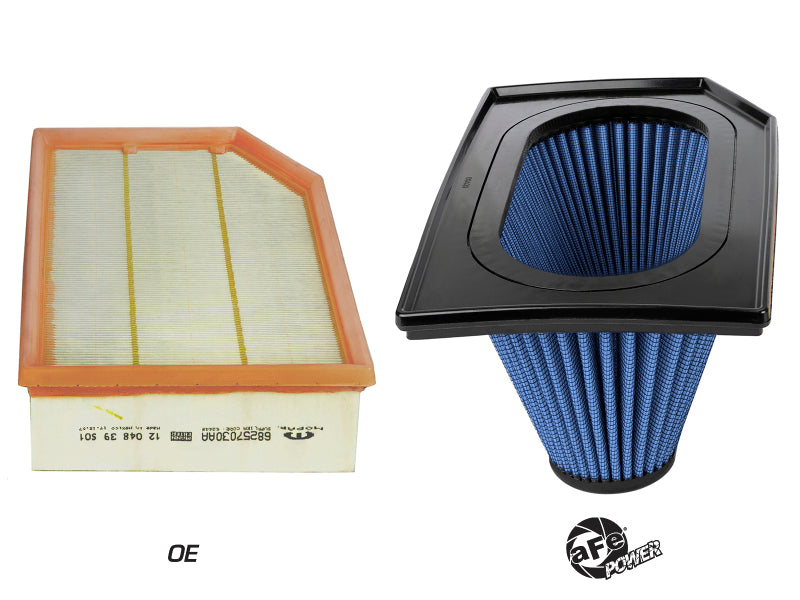 aFe Magnum FLOW PRO 5R Inverted Air Filter 18-19 Jeep Wrangler (JL) I4-2.0L(t) / V6-3.6 - DTX Performance