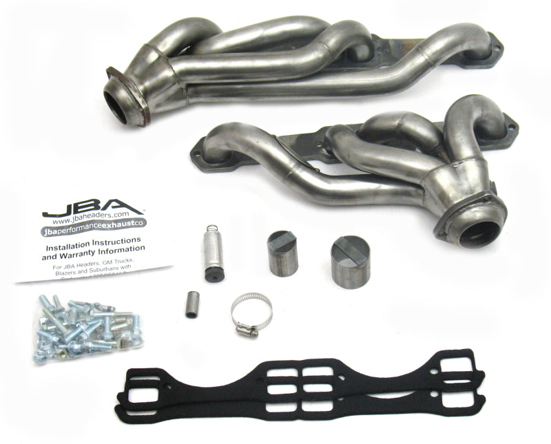 JBA 87-91 Chevrolet Blazer 5.0L/5.7L w/o A.I.R. 1-5/8in Primary Raw 409SS Cat4Ward Header - DTX Performance