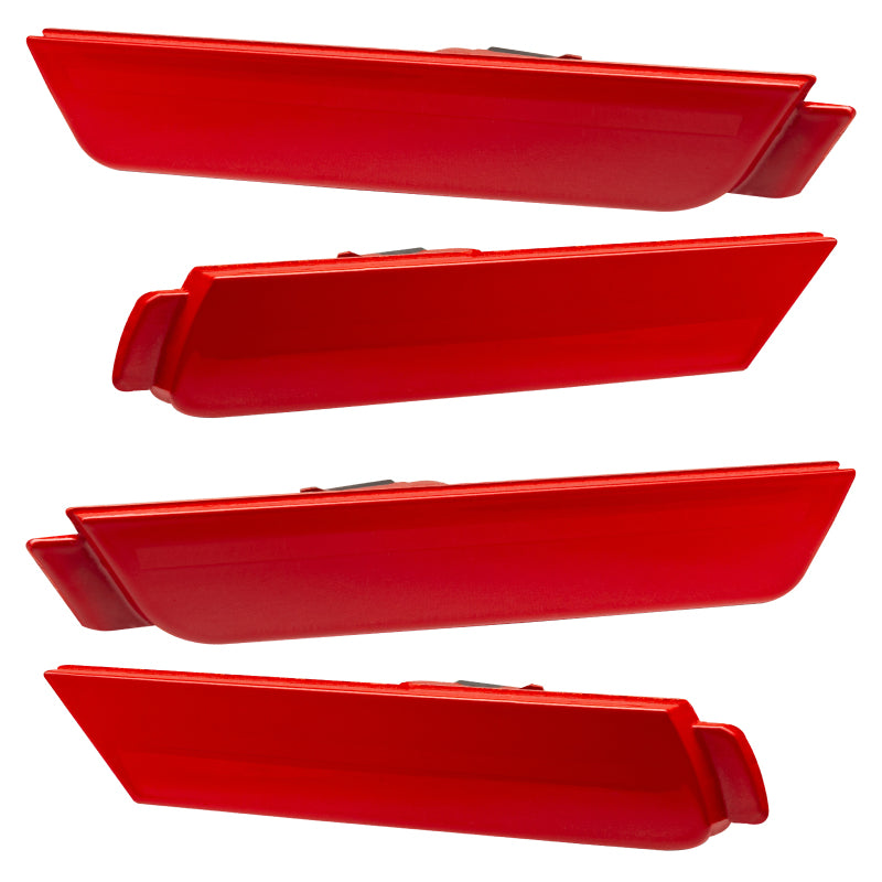 Oracle 10-15 Chevrolet Camaro Concept Sidemarker Set - Ghosted - Red Hot (G7C) - DTX Performance