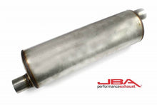 Load image into Gallery viewer, JBA Universal Chambered 304SS Muffler 22in x 7in Round 2.5in Offset/Offset - DTX Performance