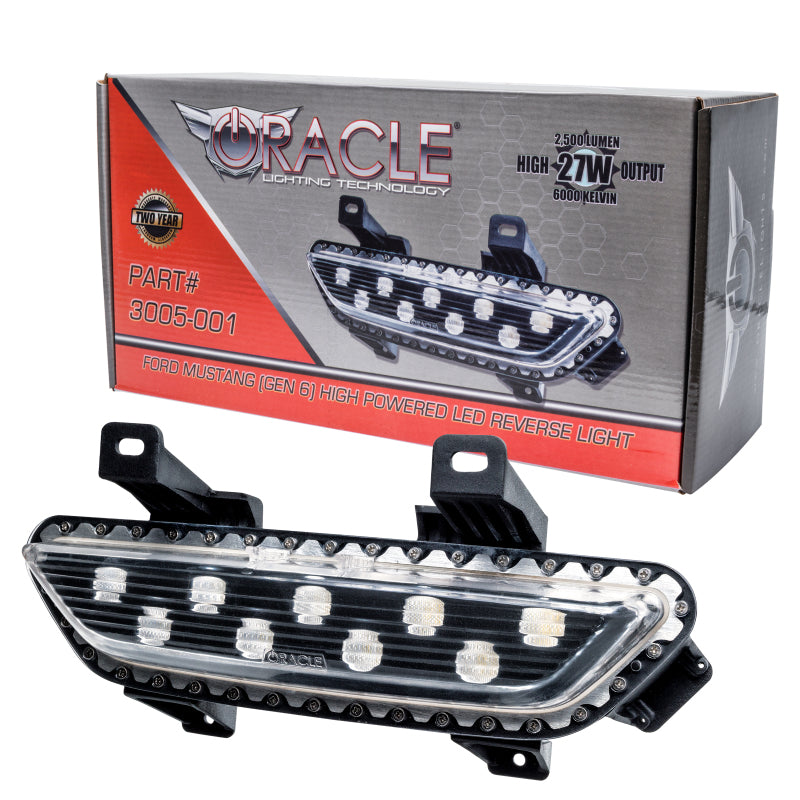 Oracle 15-17 Ford Mustang High Output LED Reverse Light - Clear - DTX Performance