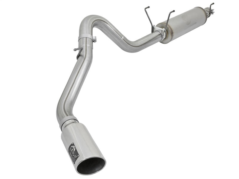 aFe MACHForce XP 4in Exhausts Cat-Back SS w/ Polished Tips 14-17 Dodge Ram 2500 V8-6.4L Hemi - DTX Performance