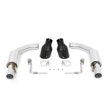 Load image into Gallery viewer, Mishimoto 2015+ Ford Mustang Axleback Exhaust Pro w/ Black Tips - DTX Performance